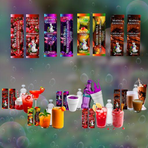 Matrix Genetix Mushroom Drink Packets (2g each) 2-Pack Minimum | Just Add & Shake Ingredients: Mushrooms – 2g per packet, Natural Fruit Flavoring (Varies by flavor), Citric Acid, Silica (for freshness), [Jolly Ranch Flavor Only]: Includes Artificial Sweeteners (Sucralose & Acesulfame-K) How to Use: Add 1 packet to any drink (water, juice, tea, smoothie), shake or stir well, and sip into expansion. Potential Benefits: 💡 Supports cognitive function & clarity 🧠 May enhance memory and focus 🌿 Encourages balanced mood & mind ⚡ Travel-friendly boost for mindful momentum