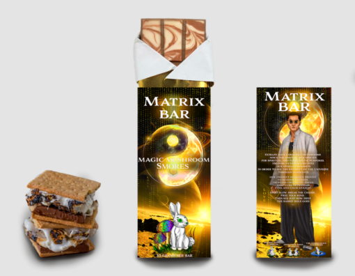 Smores Mushroom Chocolate Bar